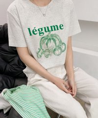 LOWO/ロワ LOWO 綿混フルーツプリントTシャツ カットソー/508207865