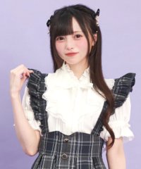 Secret Honey/シークレットハニー Secret Honey はしごレースラッフルブラウス/508207894