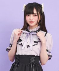 Secret Honey/シークレットハニー Secret Honey はしごレースラッフルブラウス/508207894