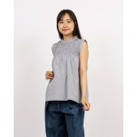 STYLEBLOCK/スタイルブロック STYLEBLOCK 先染めストライプシャーリングノースリーブブラウス/508207924