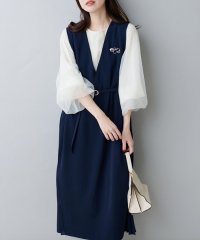 NICE CLAUP/OLIVE des OLIVE OUTLET/【natural couture】サイドプリーツジャンスカ/508208113