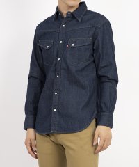 LEVI’S OUTLET/LONGHORN デニムシャツ ダークインディゴ/507782405
