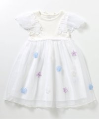 apres les cours/シェルモチーフチュールワンピース/507892615
