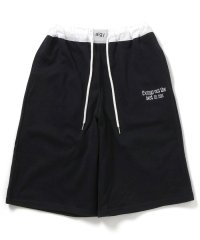 ALGY/スウェットワイドハーフパンツ/507984107