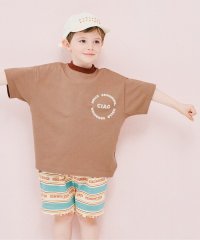 p.premier/バックプリントグラフィックTシャツ/508013377