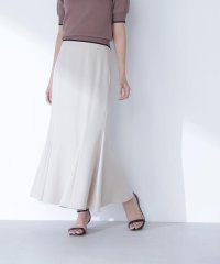 NATURAL BEAUTY BASIC/ヘム切替マーメイドスカート/508206475