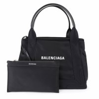 BALENCIAGA/バレンシアガ BALENCIAGA トートバッグ ネイビー カバス TOTE BAG 3399332 10K4 1090 BLACK/ORANGE/508208311