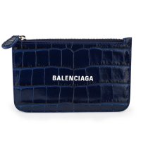 BALENCIAGA/バレンシアガ BALENCIAGA カードケース キャッシュ ラージ ロング コイン＆カードホルダー 6371301LRR3 4690 NAVY BULE/508208325