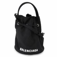 BALENCIAGA/バレンシアガ BALENCIAGA ショルダーバッグ ホイール ドローストリング BASKET BAG 656682 H854N 1060 BLACK/508208326
