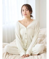 SNIDEL HOME/シンプル片畦カーディガン/508208589