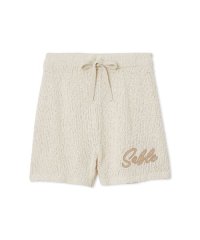 SNIDEL HOME/ロゴエンブロイダリーニットショートパンツ/508208606