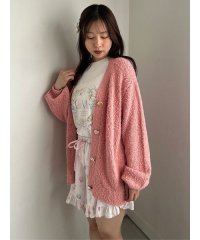 SNIDEL HOME/シェルボタンカーディガン/508208608