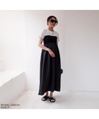 TORRAZZO DONNA/トラッゾドンナ TORRAZZO DONNA TORRAZZO DONNA ベアトップ ワンピース 6251－343 スカート/508208708