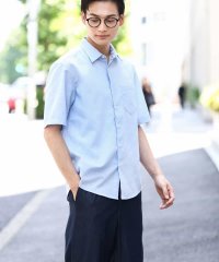 a.v.v (MEN)/【接触冷感/速乾/イージーケア】リネン混半袖シャツ（さらリネシリーズ）/508208791