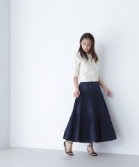 NATURAL BEAUTY BASIC/切替プリーツスカート/508208922