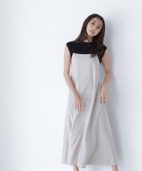NATURAL BEAUTY BASIC/バイカラーキャミワンピース/508208924