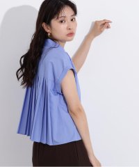 N Natural Beauty Basic/バックプリーツクロップドシャツ/508208948