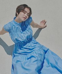 N Natural Beauty Basic/フレンチスリーブギャザーワンピース/508208957