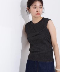 N Natural Beauty Basic/フロントツイストリブニット/508208960