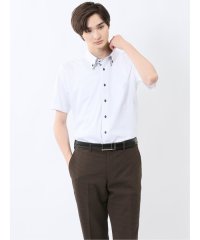 m.f.editorial/Biz クールパス ボタンダウン半袖 ビズシャツ/508209021