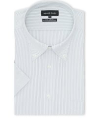 GRAND-BACK/グランバック GRAND－BACK 【大きいサイズ】グランバック/GRANDーBACK ノーアイロンストレッチ ボタンダウン半袖ニットシャツ/508209054