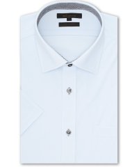m.f.editorial/エムエフエディトリアル m.f.editorial ノーアイロンストレッチ スタンダードフィット ワイドカラー半袖ニットシャツ/508209060