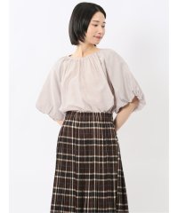 m.f.editorial/エムエフエディトリアル m.f.editorial シアースラブ 半袖プルオーバーブラウス/508209066