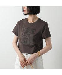 Max Mara/マックスマーラ Max Mara MAX MARA Tシャツ GIOVANE コットン ロゴ刺繍/508185708