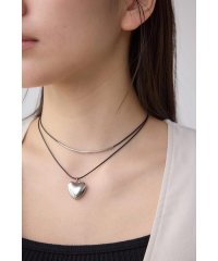 AZUL by moussy/プランプハートウエスタンネックレス/508208824