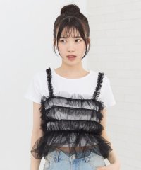 REDYAZEL/チュールビスチェ×Ｔシャツ/508208857