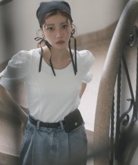 AND COUTURE/パワーショルダービジュープルオーバー/508208870