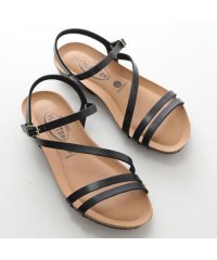 PLAKTON/プラクトン PLAKTON PLAKTON サンダル 715660 エコレザー クロスストラップ/508209959