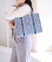 Samantha Thavasa/エキゾチックモチーフジャガードトートバッグ/508210041