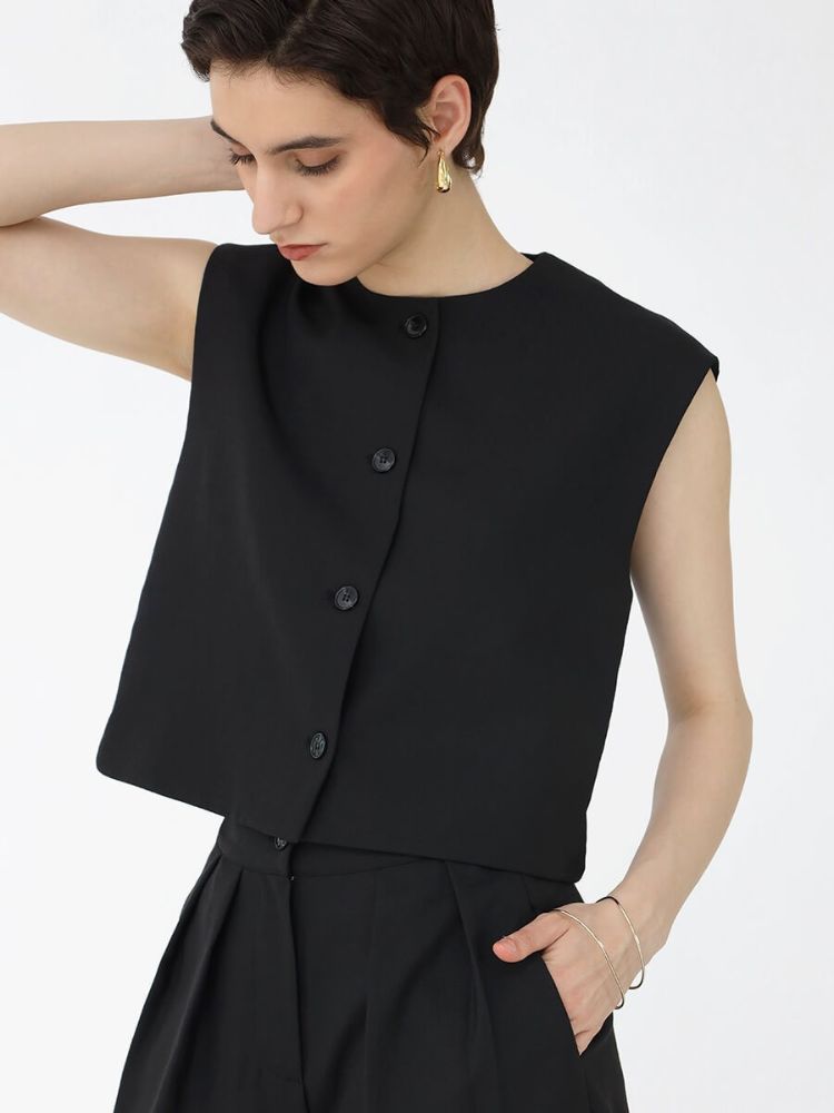 新品　aga ジレ アーガ(Aga)(YDYY11) | ベスト・ジレ/トップスの通販 - d fashion