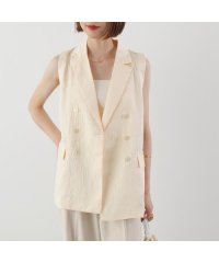 TORRAZZO DONNA/トラッゾドンナ TORRAZZO DONNA TORRAZZO DONNA ベスト 6251－342 ジャガード ダブル/508210359