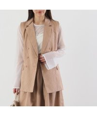 TORRAZZO DONNA/トラッゾドンナ TORRAZZO DONNA TORRAZZO DONNA ベスト 6251－342 ジャガード ダブル/508210359