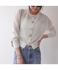 TORRAZZO DONNA/トラッゾドンナ TORRAZZO DONNA TORRAZZO DONNA カーディガン Bijou cardigan 6251－680/508210362
