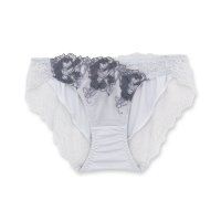 fran de lingerie/華あり刺繍デザイン穿きやすいノーマルショーツ 「スタイルアップワイヤレスフローラ」 ショーツ/506078695
