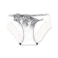 fran de lingerie/華あり刺繍デザイン穿きやすいノーマルショーツ 「スタイルアップワイヤレスフローラ」 ショーツ/506078695