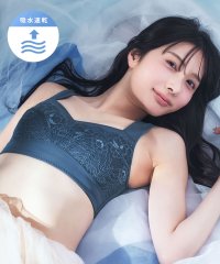 aimerfeel/エアリークール 夢ごこち ナイトブラ 単品ブラジャー / 吸水速乾 速乾 メッシュ ナイトブラ レーシィ 育乳ナイトブラ 美胸ナイトブラ ノンワイヤー ブラ/506259644
