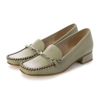 BARCLAY/バークレー BARCLAY 【本革 / 日本製】 手編みモカシンデザイン ビットローファーパンプス/507039865