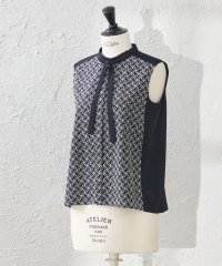 AMACA/【WEB・一部店舗限定】【ATELIER COLLECTION】　LIBERTY刺繍パレットデシンブラウス/508180774