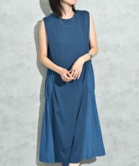 INTERPLANET/インタープラネット INTERPLANET 【接触冷感】サイドシャーリングワンピース/508207875