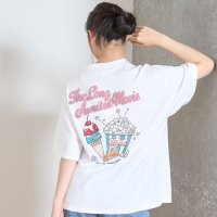 Lovetoxic/ラブトキシック Lovetoxic 接触冷感ポップコーンプリントT/508208050
