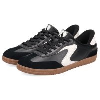 SKECHERS/スケッチャーズ SKECHERS スニーカー ホットショット レディース 本革 HOTSHOT ブラック 黒 185322/508210820