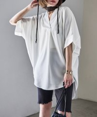 Fashion Letter/ファッションレター Fashion Letter 紫外線対策 UVカット ラッシュガード スキッパードルマンシャツ/508211085