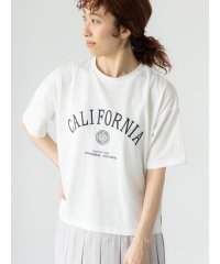Lugnoncure/【接触冷感】カレッジ風ロゴTシャツ/508211200