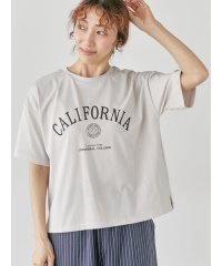 Lugnoncure/【接触冷感】カレッジ風ロゴTシャツ/508211200