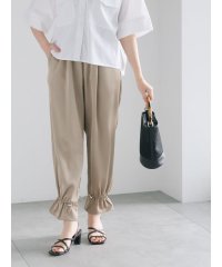 Te chichi/サテンドロストヘムパンツ/508211205