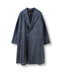 DISTINCTION MEN'S BIGI/【Hevo／イーヴォ】コットンリネンシャンブレースプリングコート/508211237